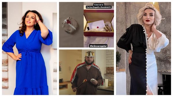 Influencerii din Rom&acirc;nia, păcăliți de un vlogger cu &bdquo;br&acirc;nza Regelui Charles al III-lea". Ana Morodan și Oana Roman au picat &icirc;n plasa lui. Vedetele au promovat produsul care nu există