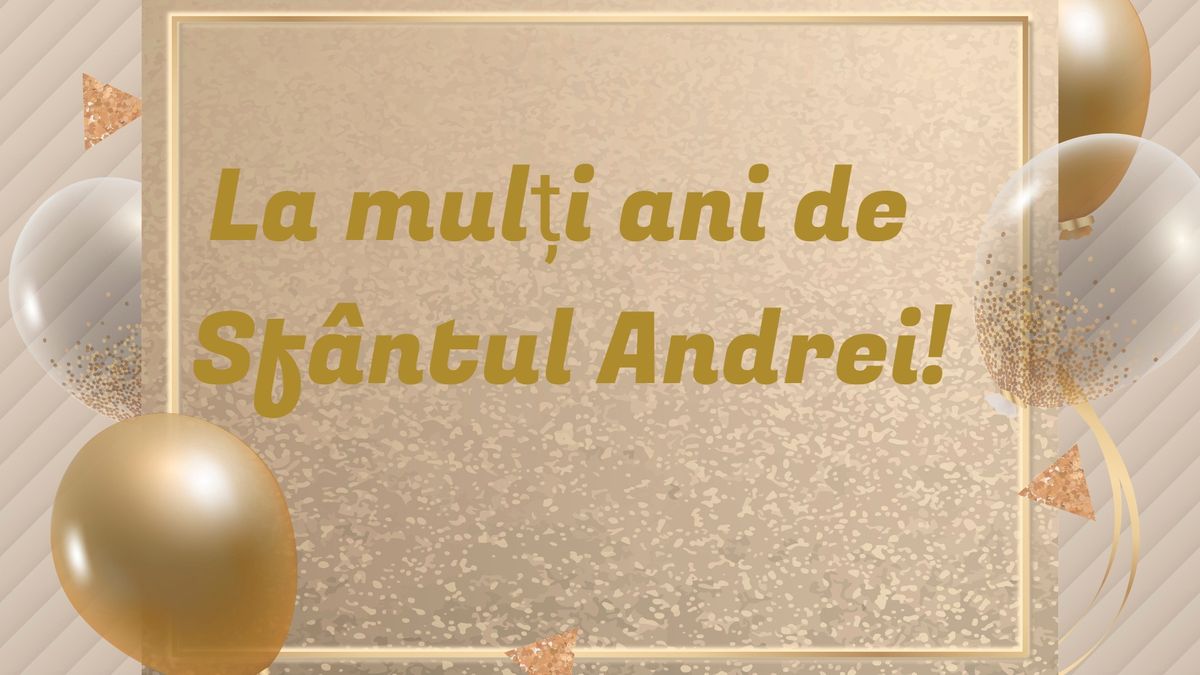 Ce nume se sărbătoresc de Sfântul Andrei? Lista completă