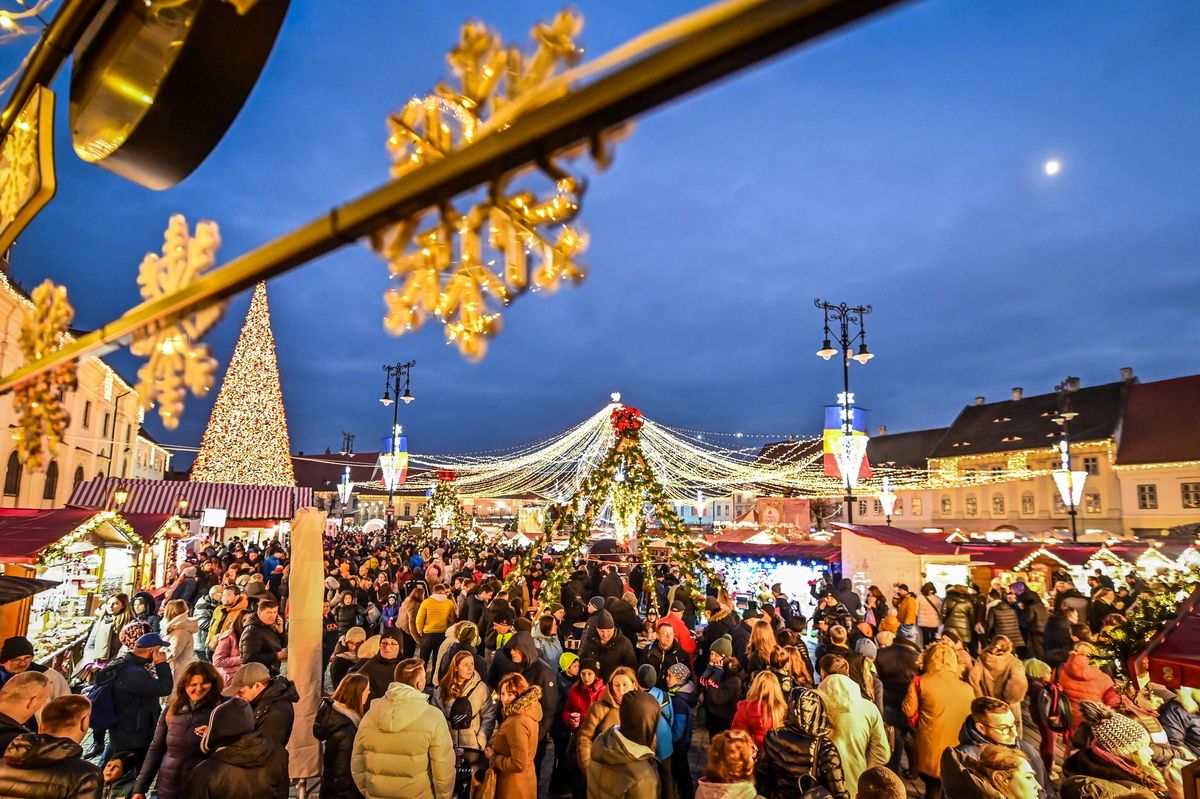 Târgul de Crăciun 2023 din Sibiu se deschide pe 17 noiembrie: Programul evenimentelor