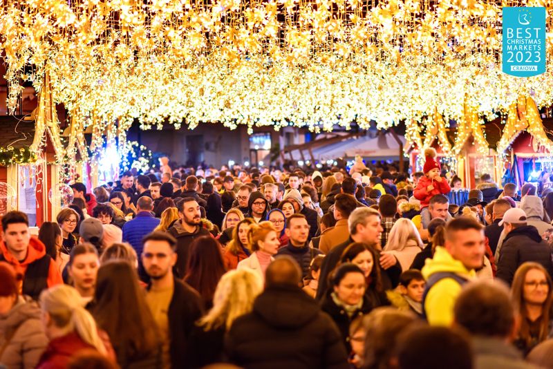 Târgul de Crăciun 2023 din Craiova se deschide pe 17 noiembrie: Programul evenimentelor