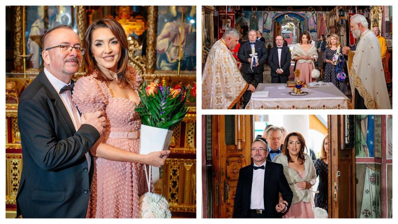 Nico și soțul ei și-au reînnoit jurămintele la biserică