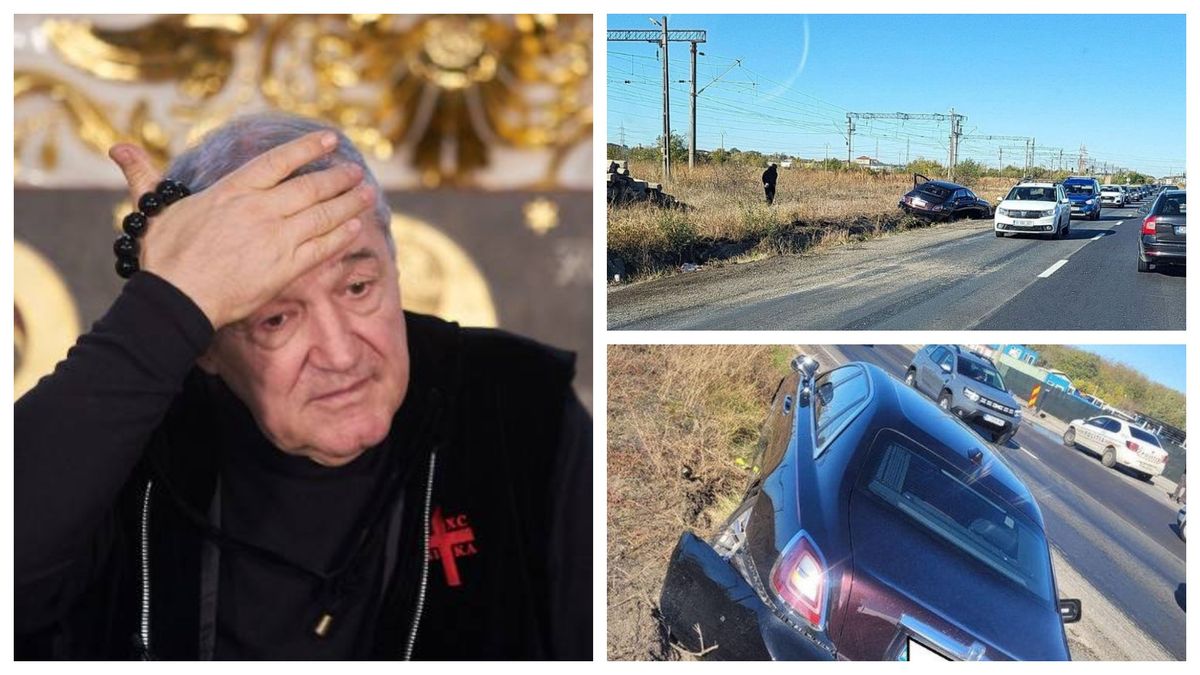 Gigi Becali, prima reacție după ce a fost implicat într-un accident rutier.