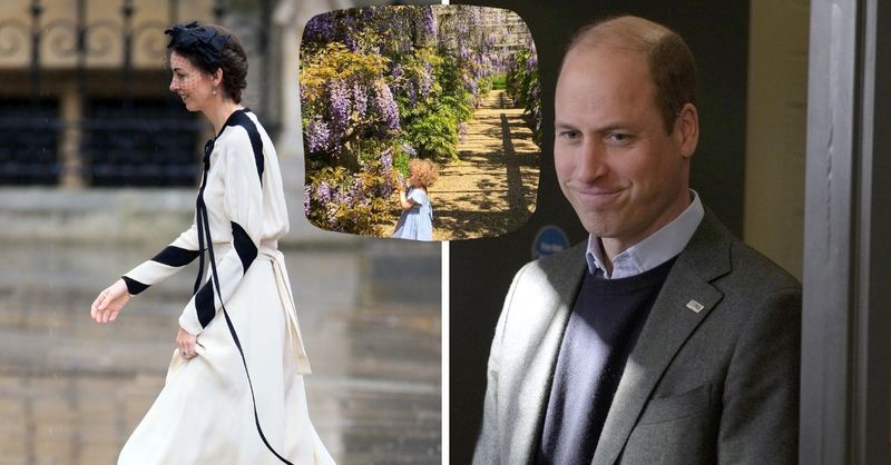 Lady Iris Marina, fiica lui Rose Hambury, a fost botezata de cate Kate Moss