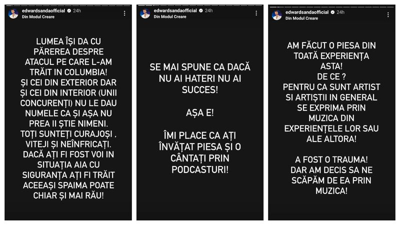 Edward Sanda s-a săturat de toate comentariile cârcotașilor, așa că izbucnit