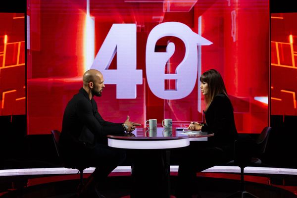 Andrew Tate, primul interviu televizat după ce a ieșit din &icirc;nchisoare, la &ldquo;40 de &icirc;ntrebări cu Denise Rifai"