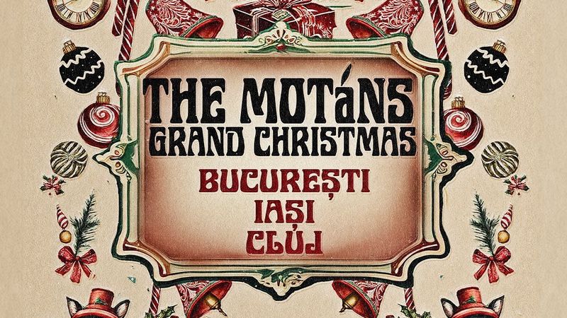 "Anul acesta petrecem Crăciunul &icirc;n familie, cu un decor special, brad și alte surprize". The Motans susține concertul "Grand Christmas"