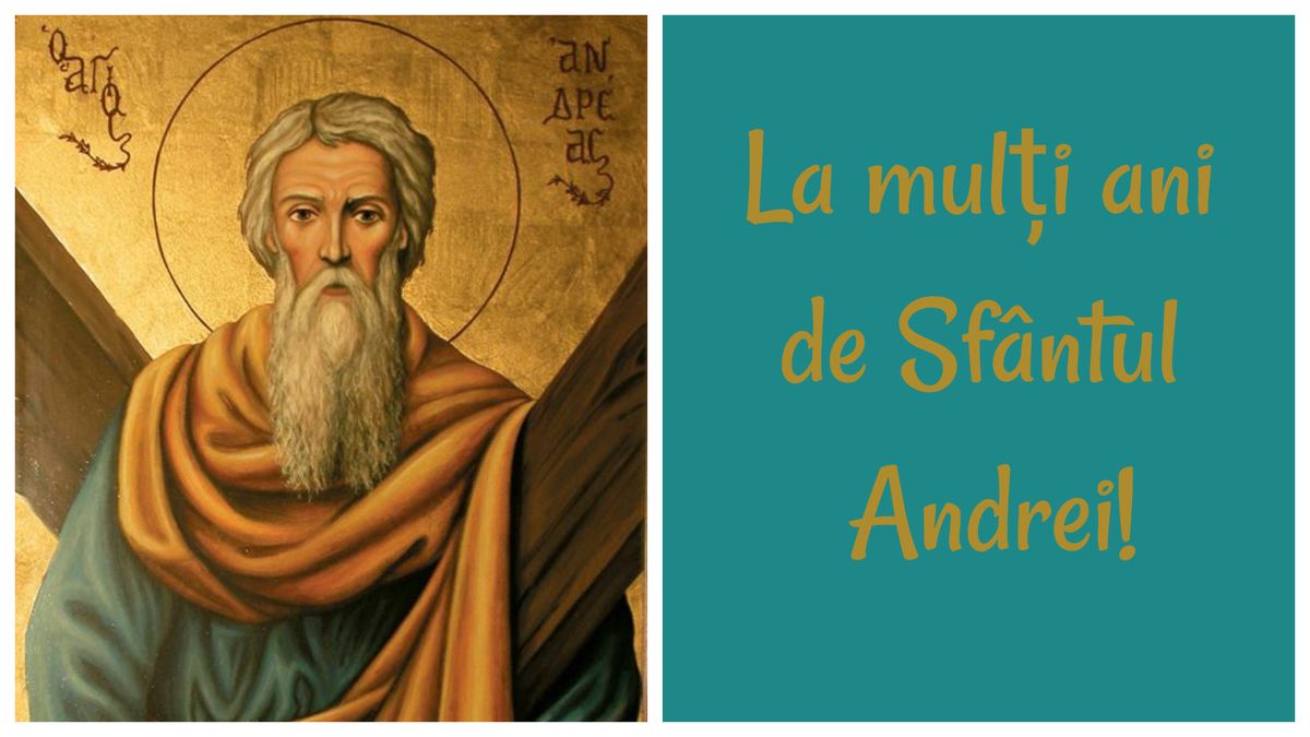 Sfântul Andrei este sărbătorit în fiecare an pe 30 noiembrie 2023