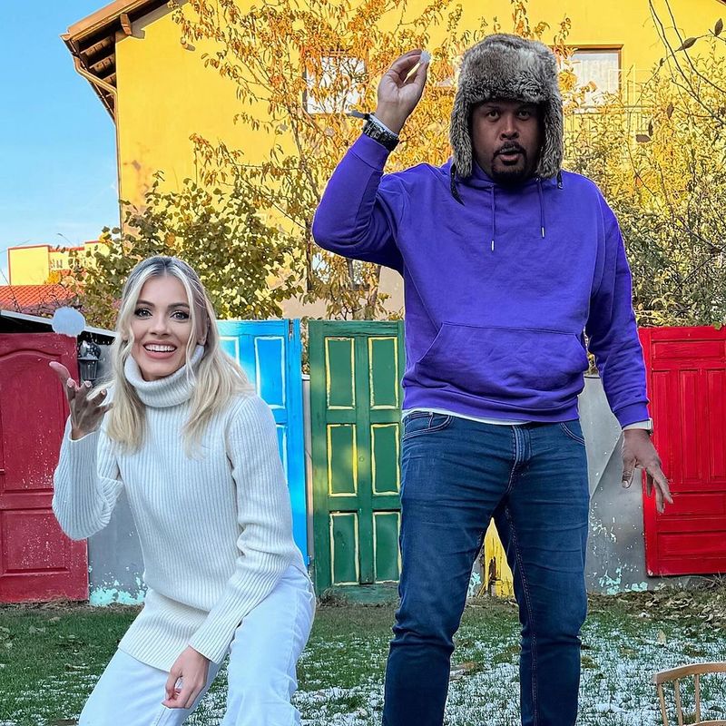 Cabral și Andreea Ibacka