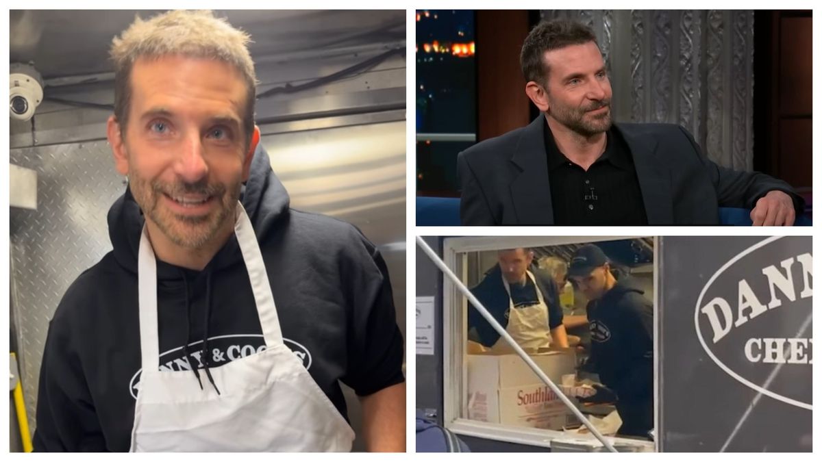 Bradley Cooper, vânzător la un fast food din New York
