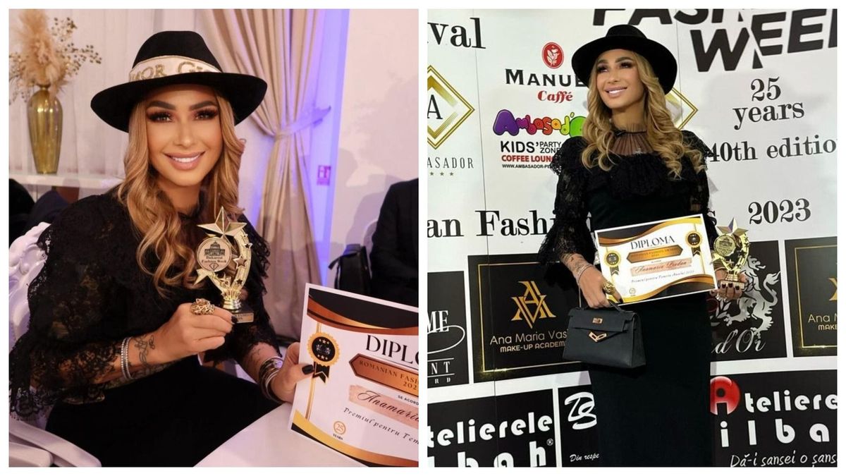 Anamaria Prodan a primit premiul Femeia anului 2023
