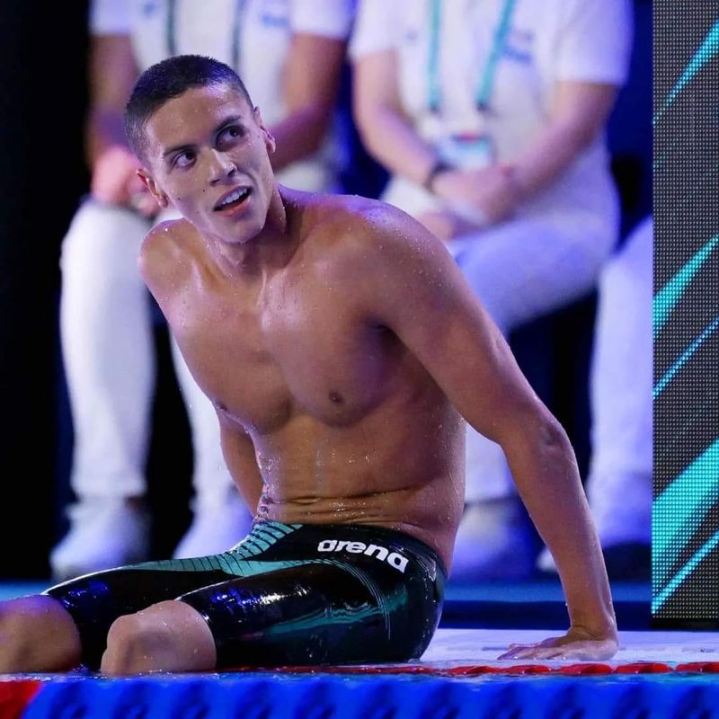 David Popovici, medaliat cu bronz în finala probei de 100 de metri liber, la Europenele de la Otopeni