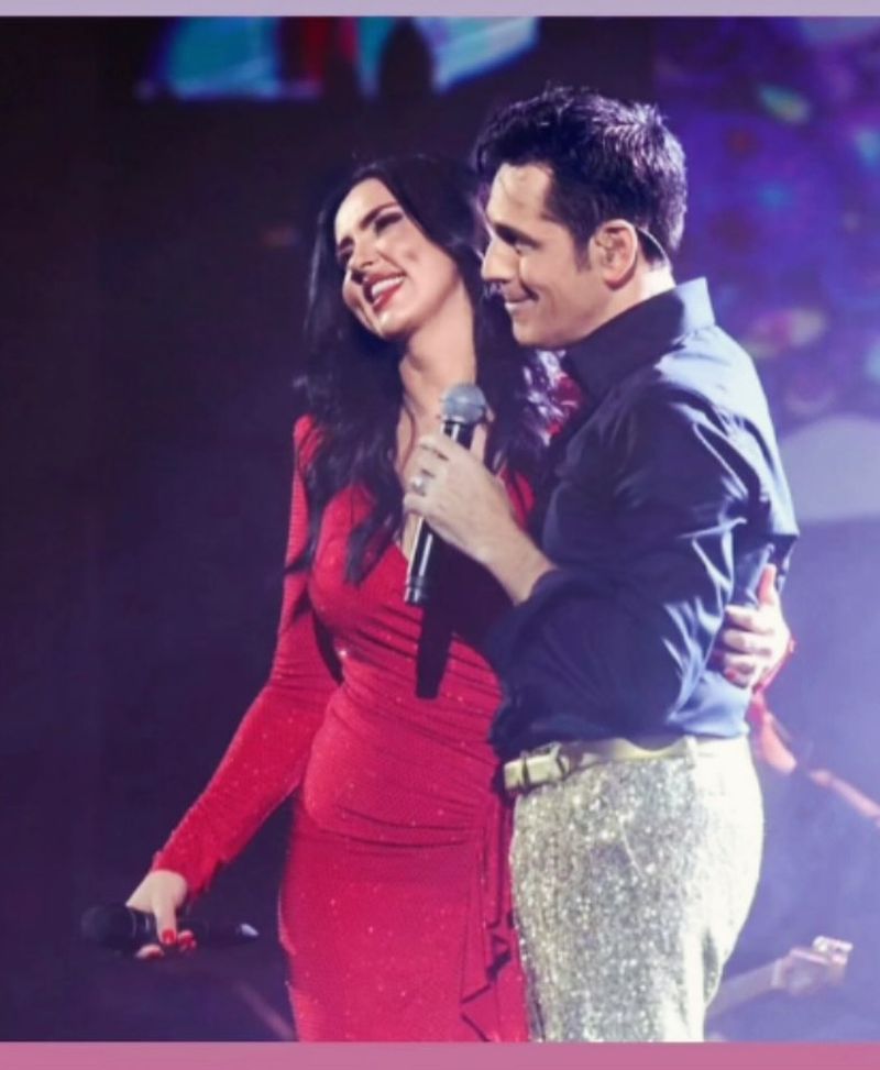 Lavinia Pârva pe scenă alături de Ștefan Bănică Jr.