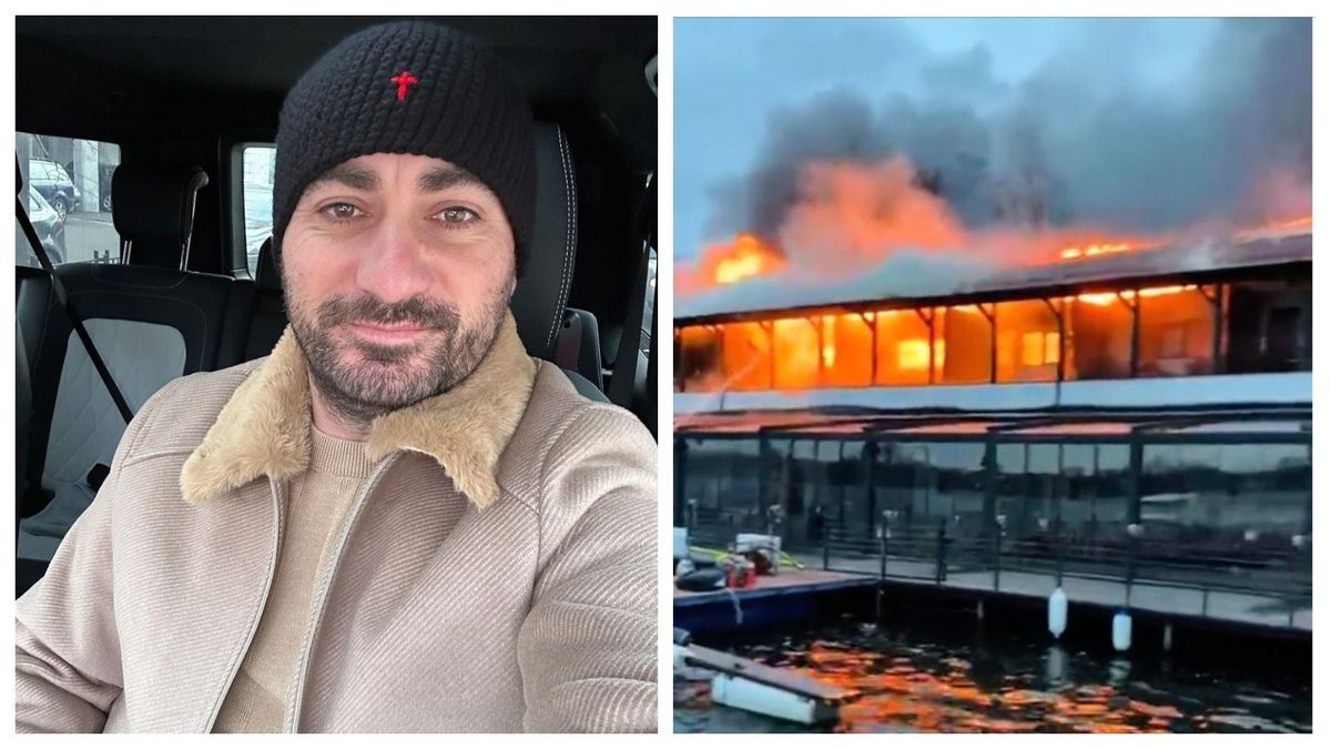 Restaurantul Taverna Racilor din Snagov a luat foc