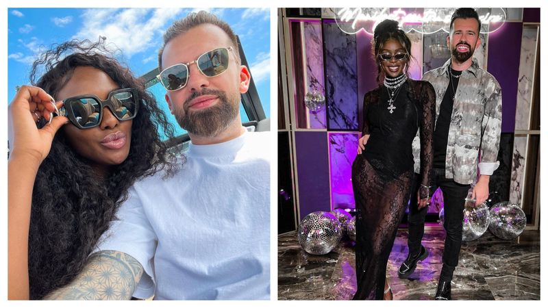 Florin Ristei și Naomi Hedman