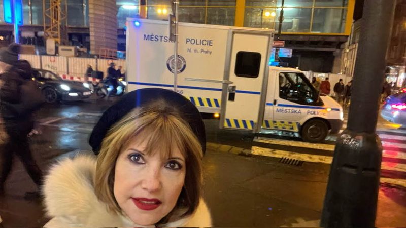 Marina Almășan se afla în Praga