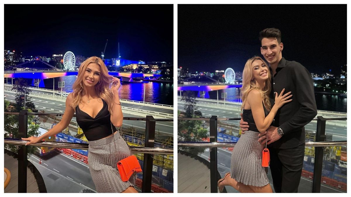 Andreea Bălan l-a însoțit pe Victor Cornea în turneul din Australia