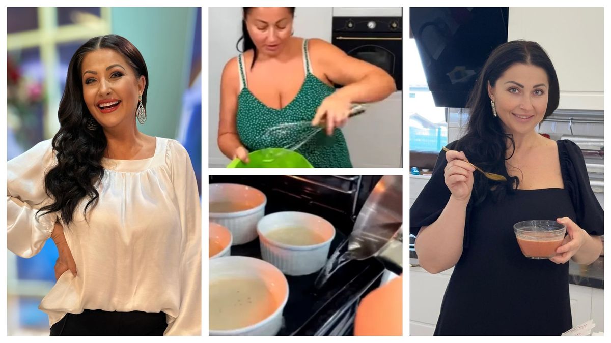 Rețeta de cremă de zahăr ars a Gabrielei Cristea