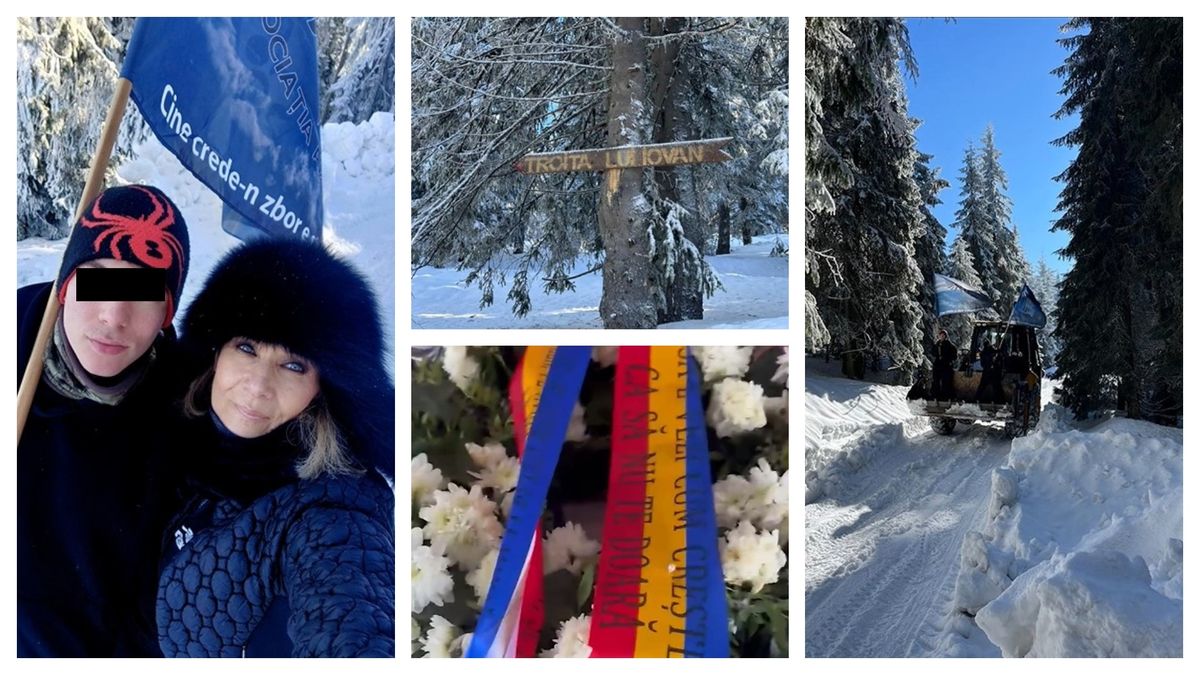 Romanița Iovan, parastas în Munții Apuseni pentru Adrian Iovan