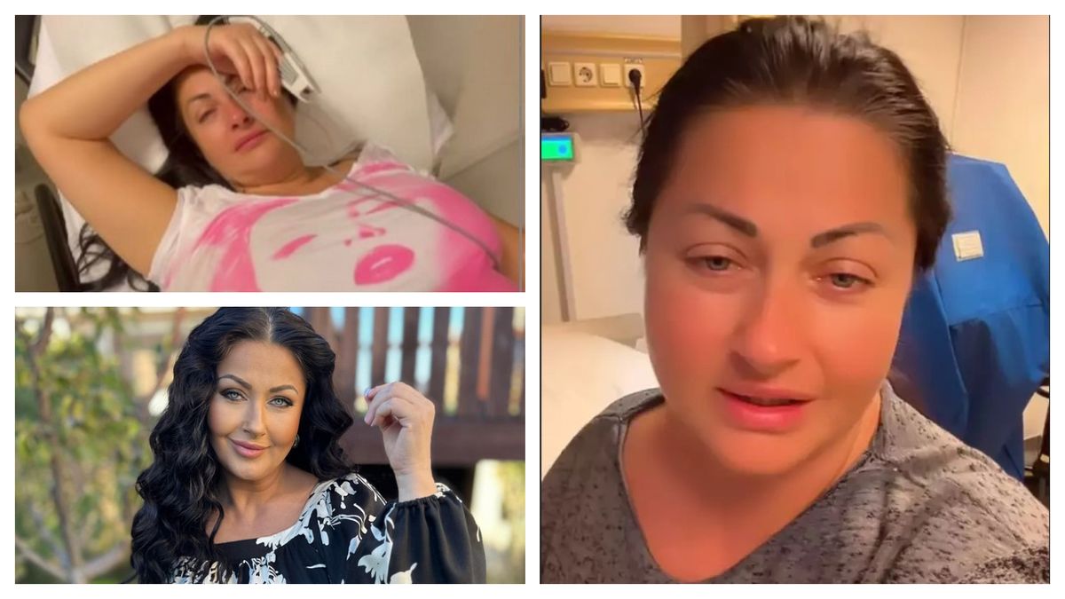 Gabriela Cristea a ajuns la spital 