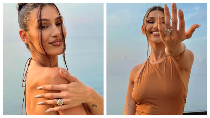 Inelul pe care Alina Eremia l-a primit din partea partenerului său 