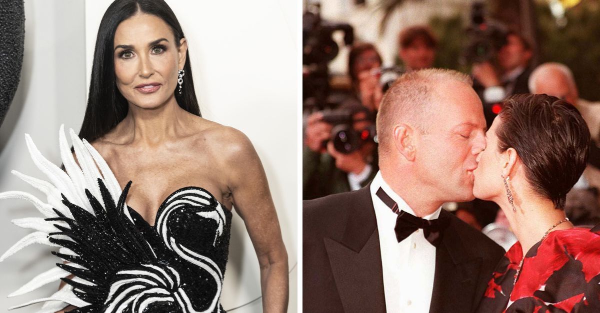 Demi Moore si Bruce Willis au divortat acum 20 de ani