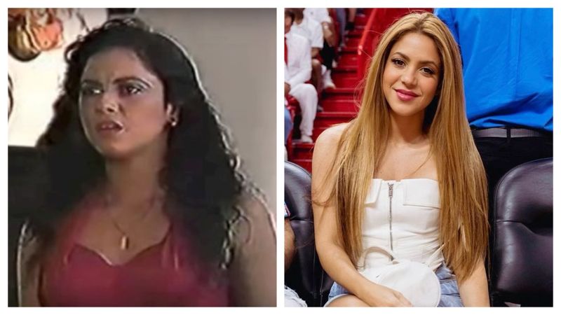 Shakira la vârsta de 17 ani