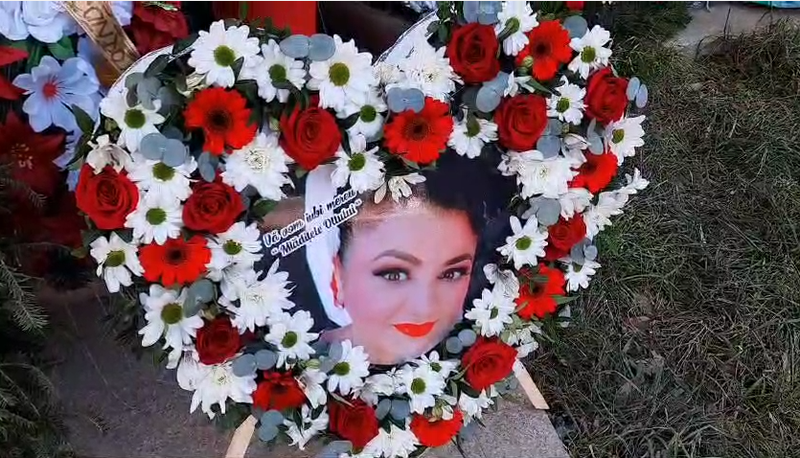  Victorița Cică a fost condusă pe ultimul drum