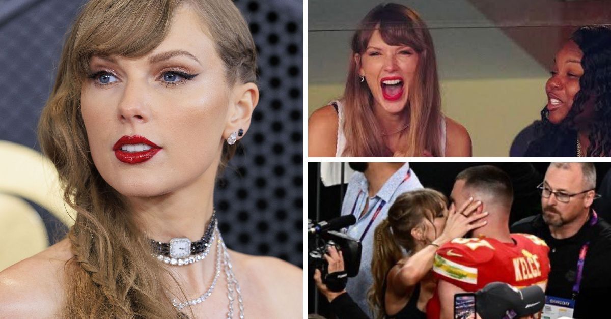 Taylor Swift si Travis Kelce la Super Bowl