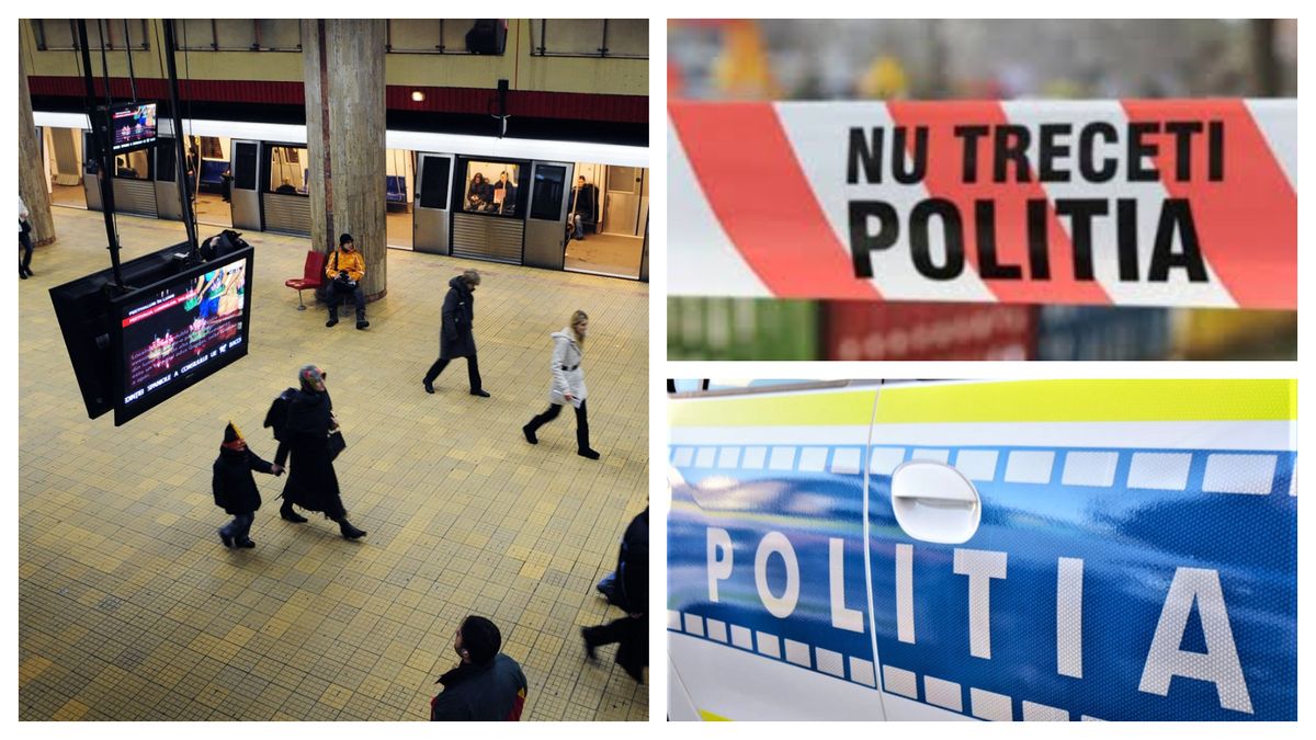 Un bărbat a căzut pe șinele de tren în București