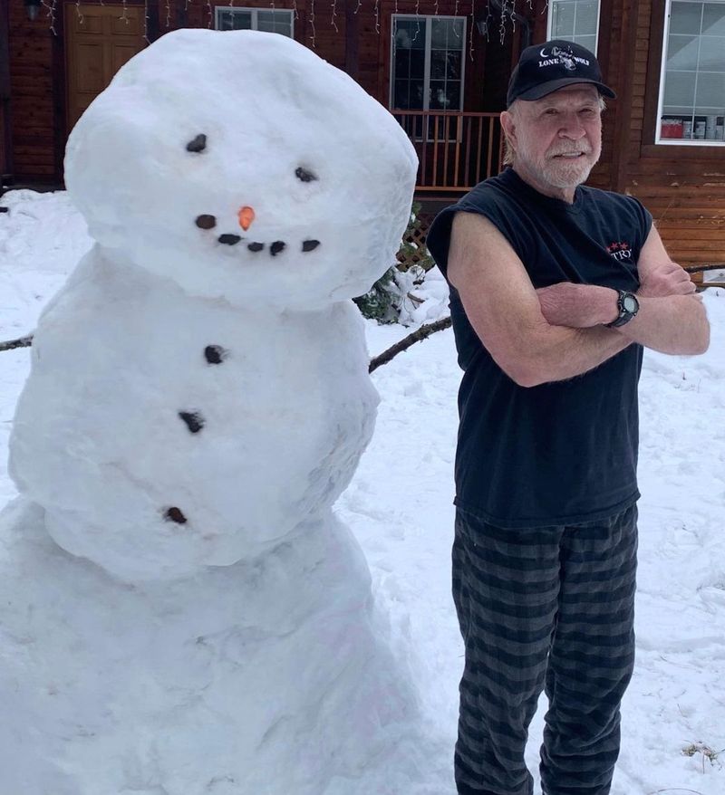 Imagini cu actorul Chuck Norris la vârsta de 84 de ani