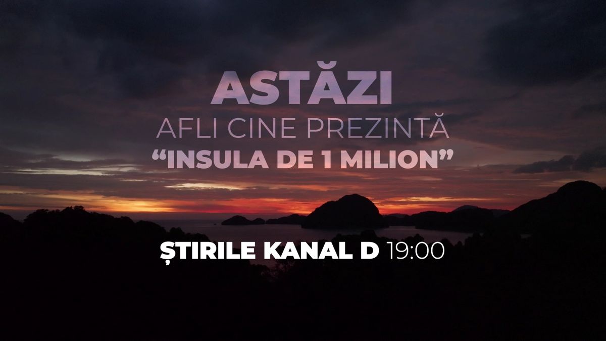 Cine este prezentatorul show-ului Insula de 1 milion