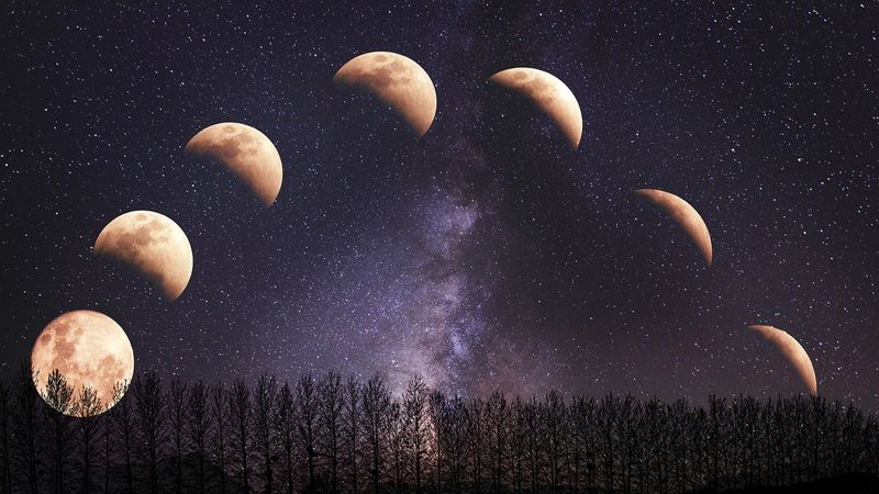 Fazele lunii &icirc;n martie 2024: C&acirc;nd avem Lună Nouă și Lună Plină?