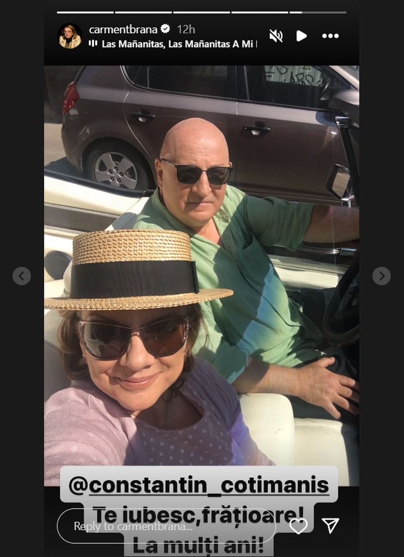 Carmen Tănase, urare specială pentru Bebe Cotimanis