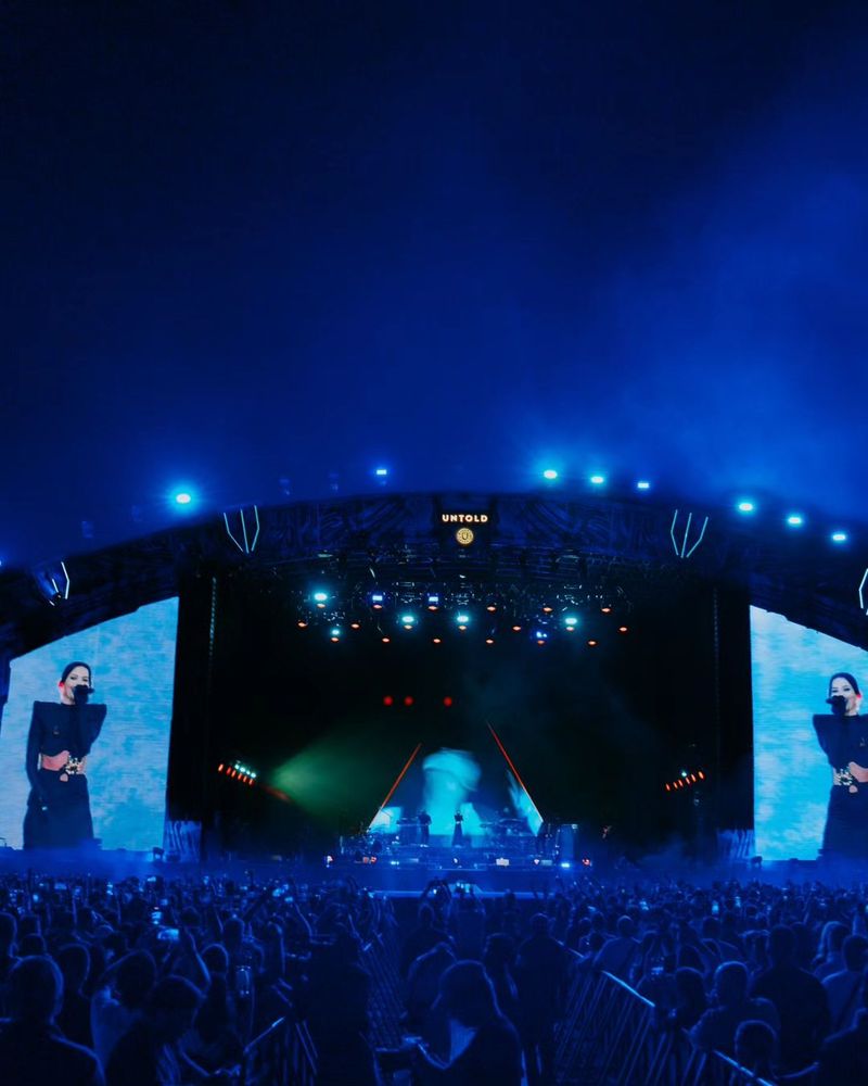 Inna pe scena la Untold Dubai 2024