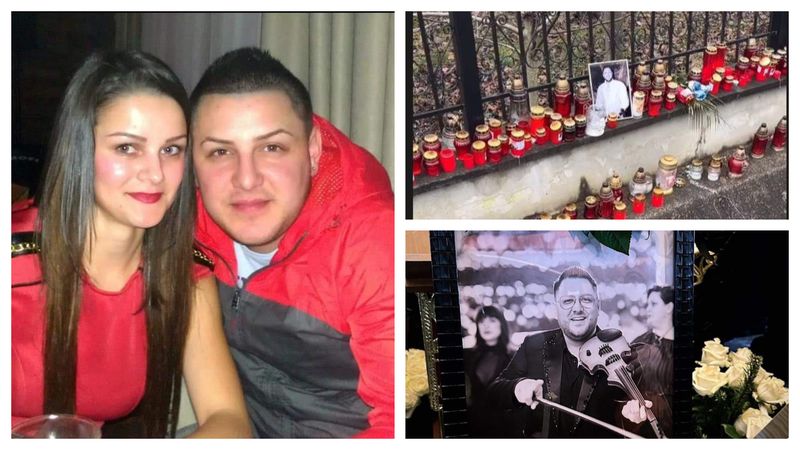 Amalia și Vasilică Ceterașu au postat poze de înmormântarea lui Gabi Stângău