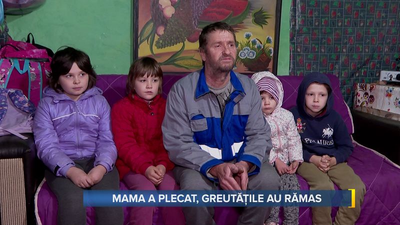 Povestea unui tată care luptă zi de zi pentru a-și crește cei cinci copii