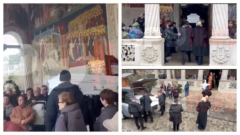 Primele imagini de la căpătâiul Mioarei Roman