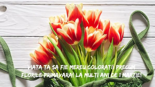 Mesaje de 1 Martie 2024 și de Mărțișor: &bdquo;Primăvara să-ţi aducă un mărţişor norocos, raze de iubire şi calde adieri de fericire!&rdquo;