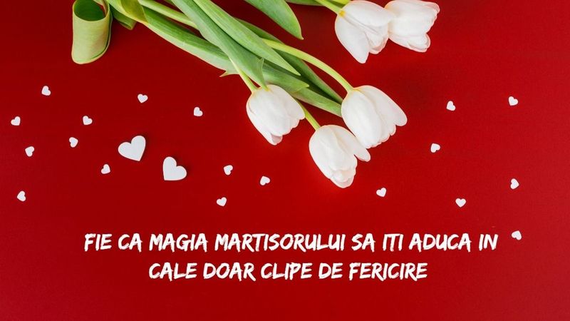 Urări de 1 Martie 2024 și de Mărțișor: &bdquo;Un mic mărţişor şi un ghiocel &icirc;ţi dăruiesc, ca să ştii că a venit primăvara. E timpul să z&acirc;mbeşti!&rdquo;