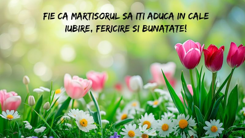 Urări de 1 Martie 2024 și de Mărțișor pentru cei dragi 