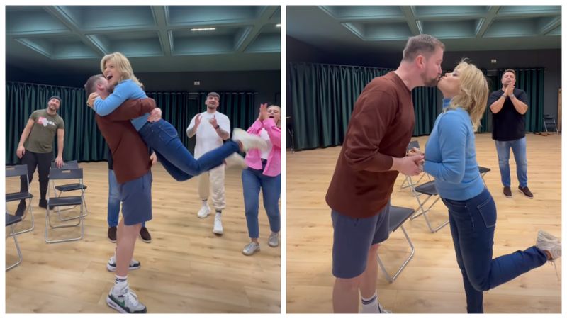 Cum au fost surprinși Loredana Groza și Stuart Hickey?