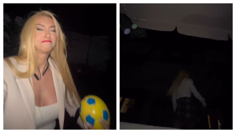 Ce a făcut Andreea Bălan după ce și-a uitat cheile de la casă