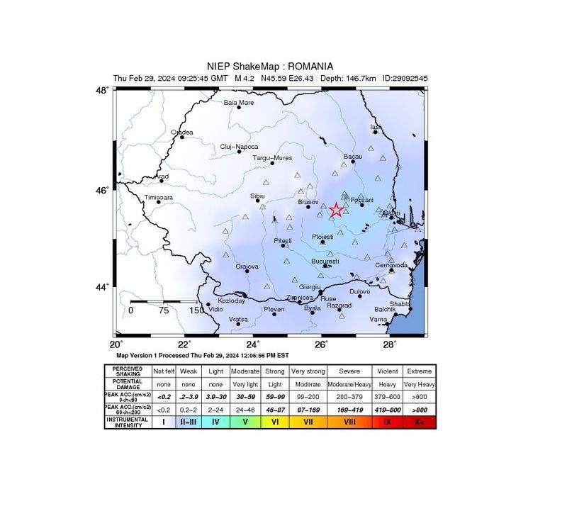 Ce magnitudine a înregistrat seismul