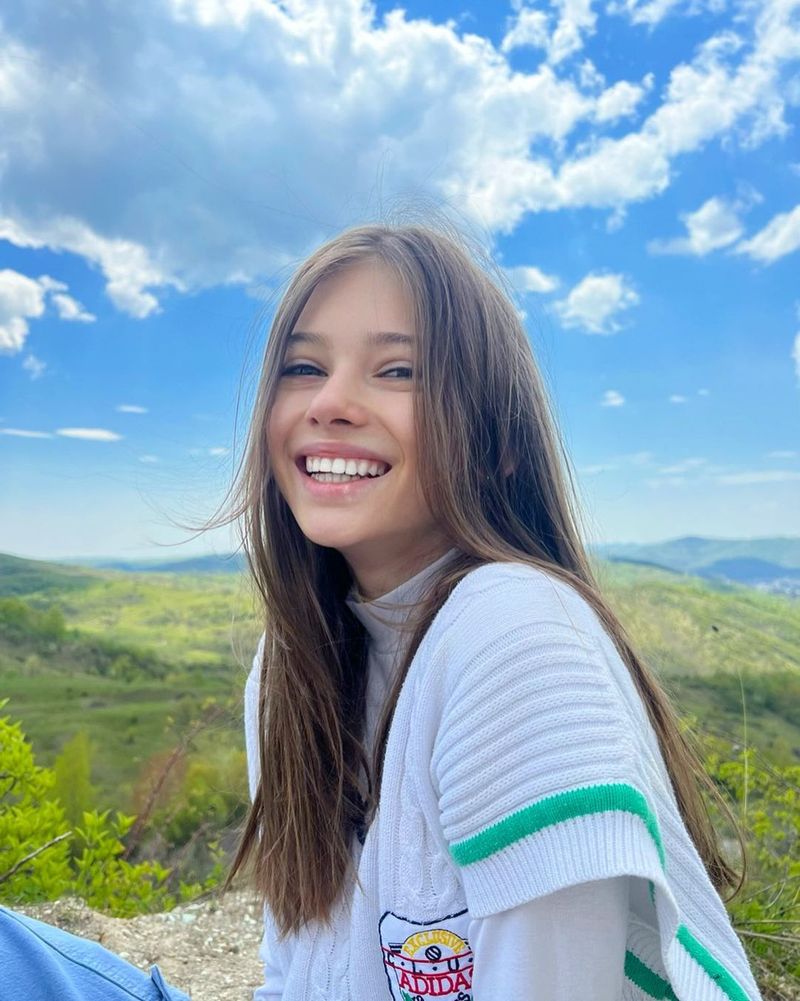 Iulia Albu este tare mândră de fiica ei, Mikaela