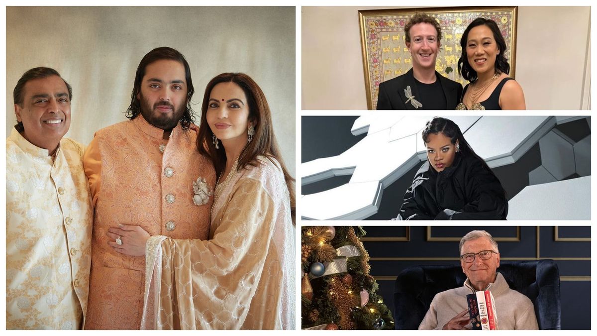 Cei mai bogați oameni ai lumii s-au strâns în India pentru o petrecere de trei zile și trei nopți