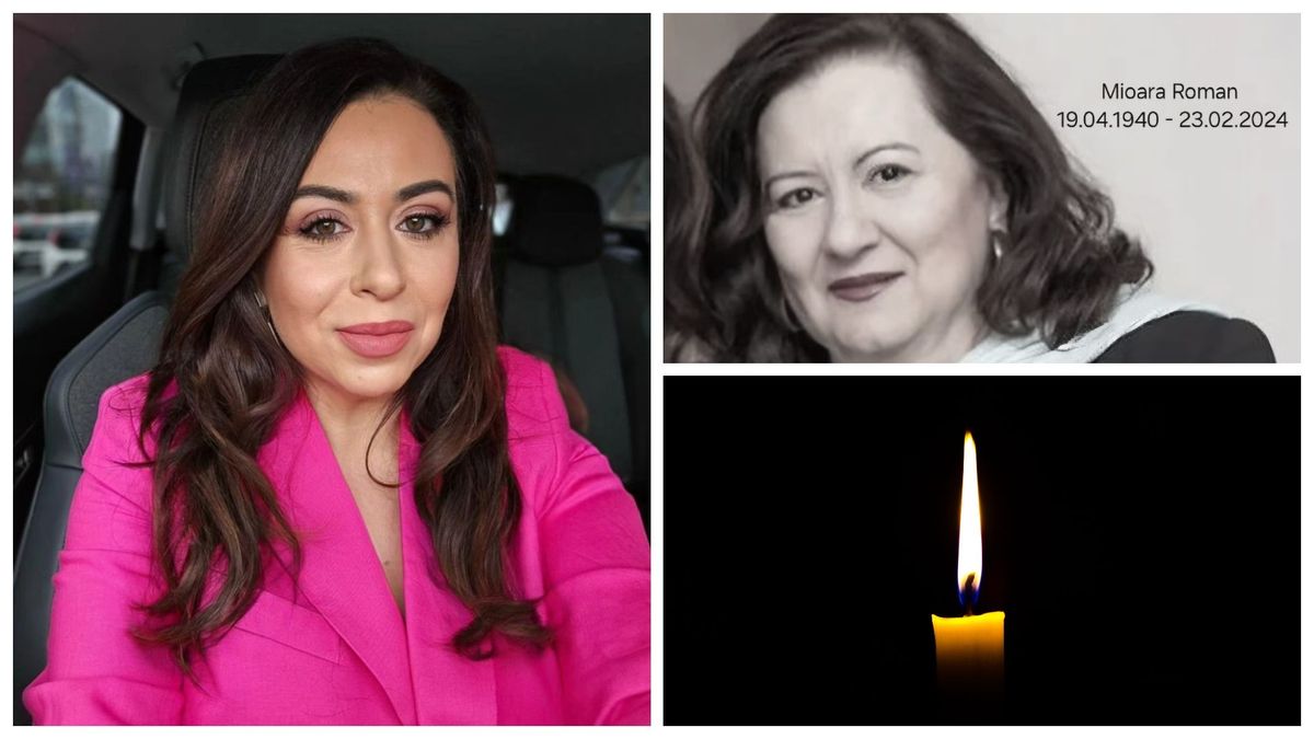 Gestul care a impresionat-o pe Oana Roman, la 9 zile de la înmormântarea mamei sale