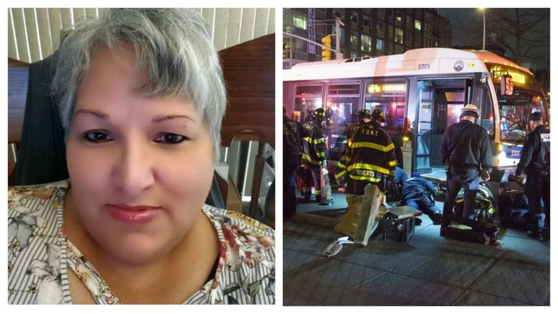 Aurora Beauchamp este femeia lovită de autobuz