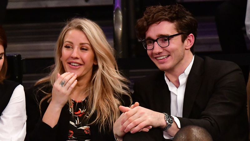 Ellie Goulding și Caspar Jopling 