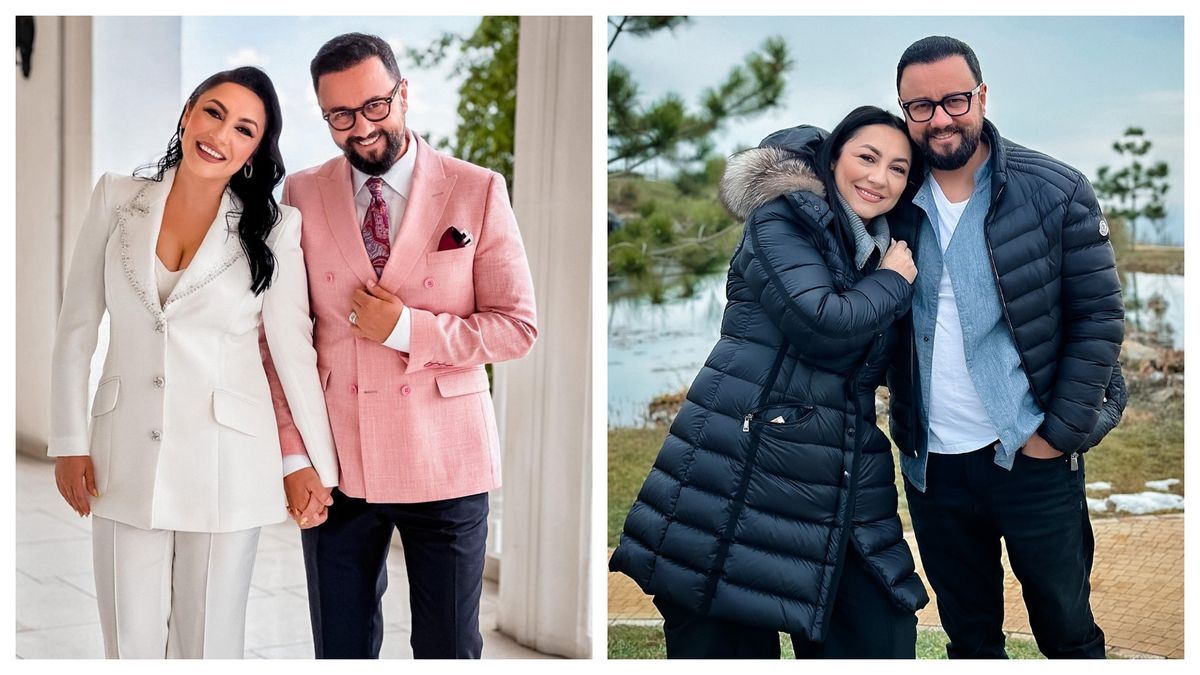 Andra și Cătălin Măruță flori 