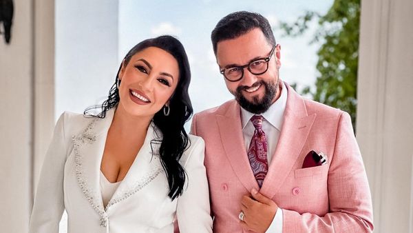 "Fiind at&acirc;t de &icirc;ndrăgostită mereu le uitam". Andra, dezvăluiri inedite despre &icirc;nceputurile relației&nbsp;cu soțul ei, Cătălin Măruță